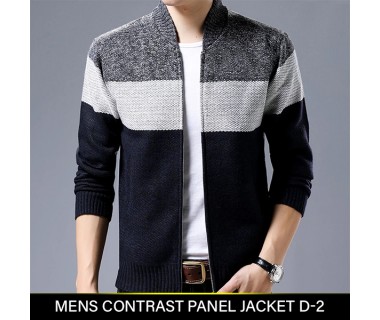 Mens Contrast Panel Jacket D-2 Mens Contrast Panel Jacket D-2